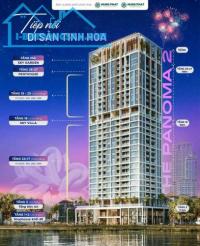Bán góc 2 phòng ngủ, diện tích 69,6m², tầng 17 view trực diện sông hàn, toà p2 sun cosmo - đường trần thị lý, phường mỹ an, quận ngũ hành sơn, đà nẵng