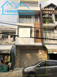 Cho thuê nhà mặt tiền thạch lam 100m2, 3lầu, 35triệu,đối diện trường th - đường thạch lam, phường phú thạnh, quận tân phú, hồ chí minh