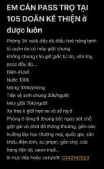 Em cần pass trọ tại 105 doãn kế thiện cuối tháng 1 có thể vào ở. - phố doãn kế thiện, phường dịch vọng, quận cầu giấy, hà nội