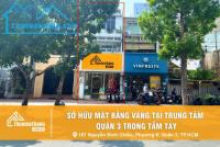Sở hữu mặt bằng vàng tại trung tâm quận 3 trong tầm tay - đường nguyễn đình chiểu, phường 8, quận 3, hồ chí minh