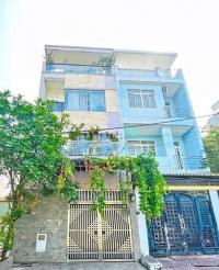 Cho thuê nhà phố 3 tầng mặt tiền đường số kdc hoàn cầu, quận 7 - nguyễn văn linh, phường tân thuận tây, quận 7, tphcm